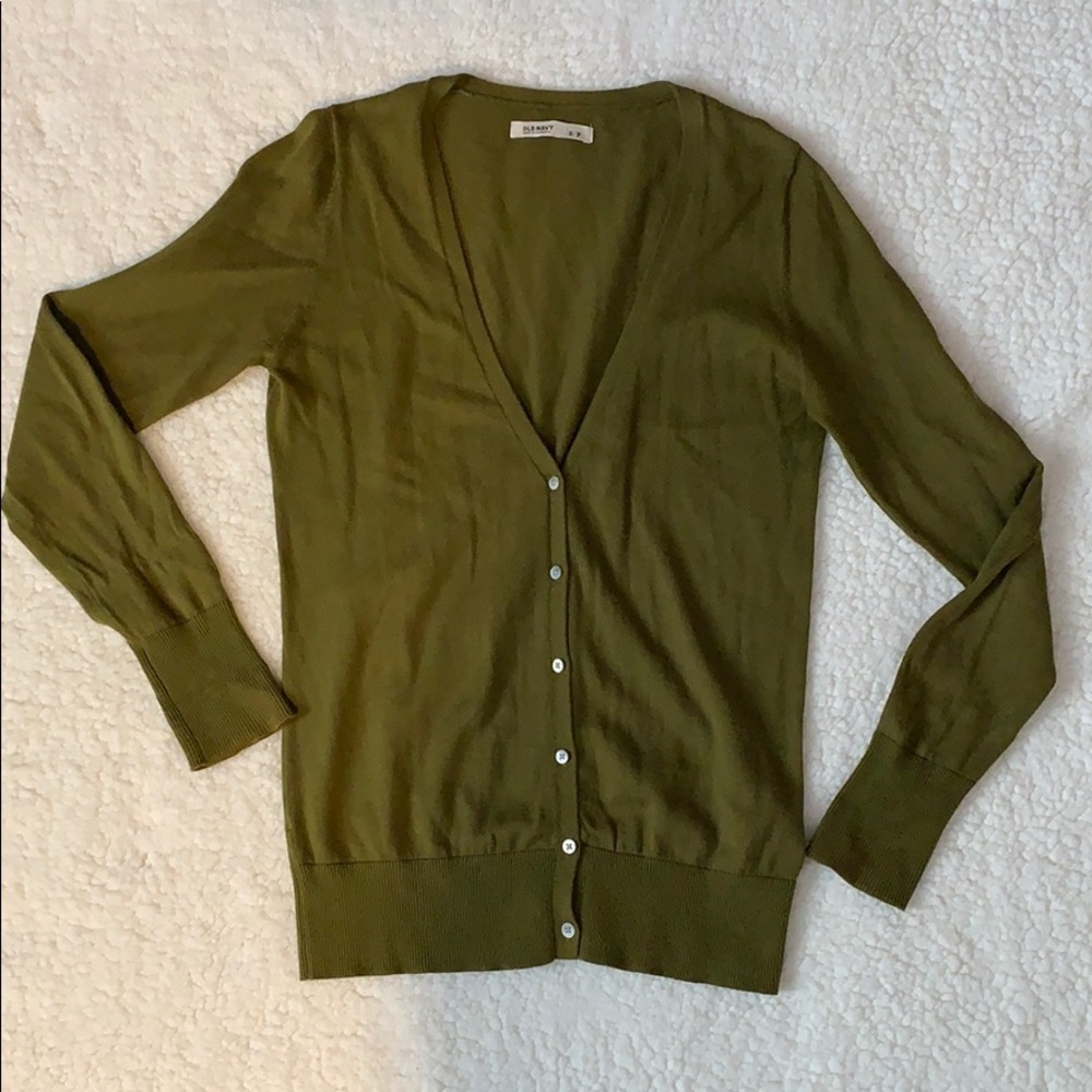Old Navy V Neck Cardigan Sweater